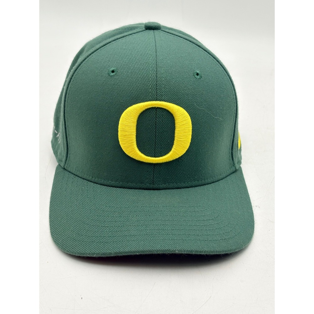 Nike Oregon Ducks Hat Mens OSFM Green Excellent Dri-FIT Classic99 Baseball Cap